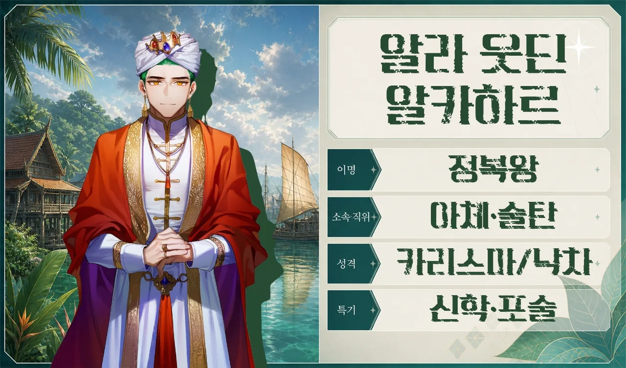 알라웃딘 알카하르 프로필 카드