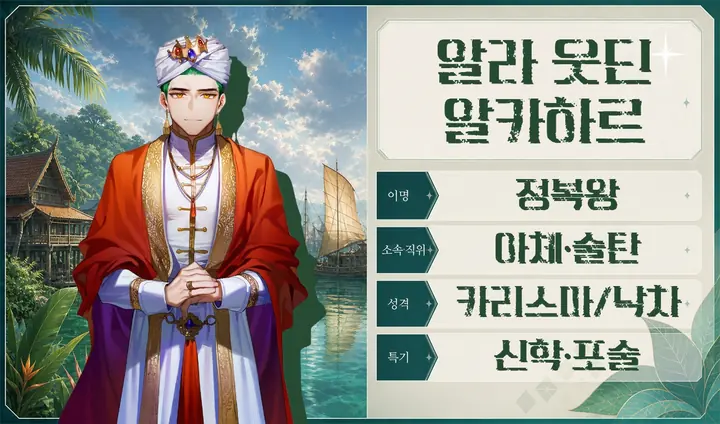 알라웃딘 알카하르 프로필 카드